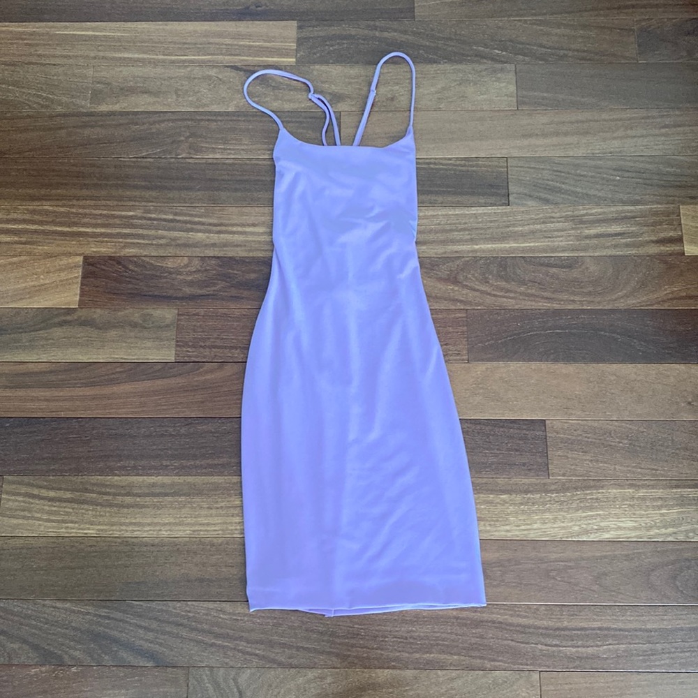 AYM Studio Seymour mini dress in Lilac
